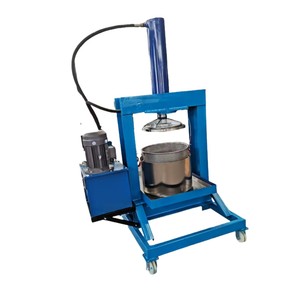 Prensa Hidráulica de Acero Inoxidable para Extracción Manual de Miel de Colmena y Residuos de Frijoles - Product Image 5
