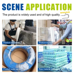 Película Estirable Manual de 50 cm de Ancho a <span class=keywords><strong>Precio</strong></span> de Fábrica, Película Estirable para Paletas de 500 mm, Película de Embalaje Suave Translúcida para Uso Industrial - Product Image 5