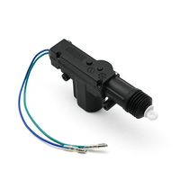 Actionneur de verrouillage centralisé universel pour voiture électrique 12V 24V DC, en plastique ABS, résistant à l'eau, avec télécommande, 50 000 cycles