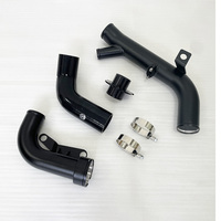 Kit de Refrigeración con Tubo de Carga y Tubo de Presión para BMW N55 535i 640i 740Li F10 F12 F13 3.0L, para N55 F07 F10 F11 535i 640i 740i X5 X6 2011+