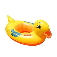 Bouée gonflable écologique en PVC en forme de canard pour enfants, idéale pour l'apprentissage de la natation et les jeux aquatiques, vente en gros