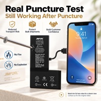 Batterie de diagnostic haute capacité pour iPhone 13 14 15 16 Pro Max – Remplacement de batterie de téléphone avec test de sécurité anti-perforation industriel