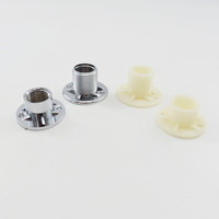 Installation et fixation de support d'échantillon de robinet, écrou de blocage, accessoires, support d'affichage en plastique pour échantillon de douche, base