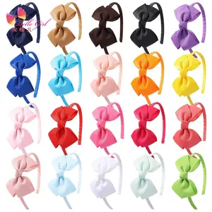 BELLEWORLD wholesale sweet fashion Cartoon Baby Girls Alice Band Cute girl bow knot fashion Headbands for Children Party Costume