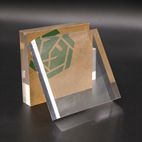 Panneau acrylique transparent sur mesure, plaque acrylique coulée de 10 mm pour affichage