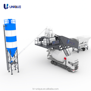 โรงงานผสมคอนกรีตเคลื่อนที่ขนาดกะทัดรัดสำหรับขาย |   ประหยัดพื้นที่ |   การเริ่มต้นอย่างรวดเร็ว - Product Image 3