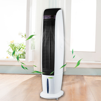 AC Evaporative Air Cooler Portabel 40L Model Tower, Dilengkapi Kit Jendela, Remote Control, Angin Lembut, Cocok untuk Rumah Tangga & Hotel, Hemat Energi, Bising Rendah