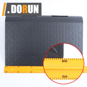 DorunFit <span class=keywords><strong>DR</strong></span>-SWB002B Çelik Geniş Squat Kama Bloğu Kaymaz Squat Rampası Deadlift Baldır Germe Tahtası Eğimli Tahta Dayanıklı - Product Image 5