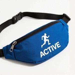 Wholesale Custom Durable Nylon Zipper Eco-friendly <b>Waist</b> <b>Bag</b> <b>Men</b> Women's Outdoor Running Fanny Pack Waterproof Customizable - Product Image 4