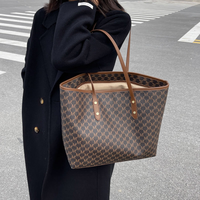 Sac fourre-tout en cuir PU grande capacité pour femme, imprimé, sac à bandoulière, sac de travail, sac de shopping, sac de courses, logo personnalisé, OEM