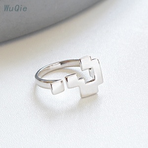 Nhẫn Wuqie Thời Thượng 2020, Nhẫn Đeo Tay Đánh Dấu Câu Hỏi Hiện Đại Cá Tính Trang Sức Bạc Sterling - Product Image 3