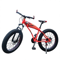 Vélo Fat Bike avec pédalier de vélo de neige, vélo cruiser pour adulte, vélos à pneus larges personnalisés, cadre en alliage d'aluminium de haute qualité, vente en gros