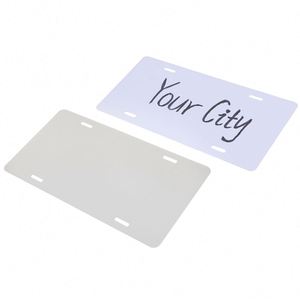 Plaque d'immatriculation de voiture en aluminium de haute qualité avec estampage, couleur et logo personnalisés pour la décoration du véhicule - Product Image 3