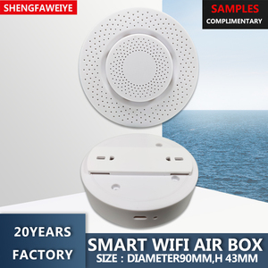<span class=keywords><strong>Caja</strong></span> <span class=keywords><strong>de</strong></span> Conexiones Inteligente WiFi <span class=keywords><strong>de</strong></span> Plástico ABS SHENGFAWEIYE <span class=keywords><strong>de</strong></span> 90*34 mm con Sensor <span class=keywords><strong>de</strong></span> Temperatura y Humedad, Nivel <span class=keywords><strong>de</strong></span> Protección IP54 - Product Image 6