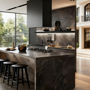 GODI Ensembles complets de rangement de cuisine avec système intégré, étagère coulissante en érable, organisateur de garde-manger, armoires de cuisine blanches style shaker - Product Image 2