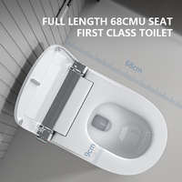 WC intelligent fiable, résistant aux taches, avec glaçure antibactérienne, WC moderne intelligent pour la rénovation de maisons anciennes