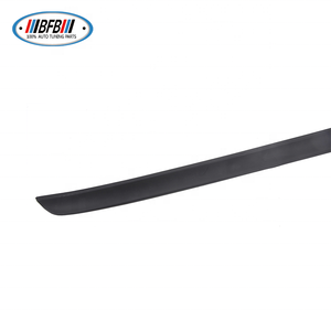 PU nero opaco Spoiler posteriore piccolo Spoiler <span class=keywords><strong>ala</strong></span> per BMW serie 3 E46 1998-2004 tronco Lip - Product Image 4