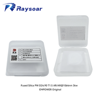 Fenêtre de protection originale Raytools pour laser à fibre 27.9x4.1 37x7 24.9x1.5, lentille laser à fibre pour machine de découpe laser à fibre jusqu'à 12 kW