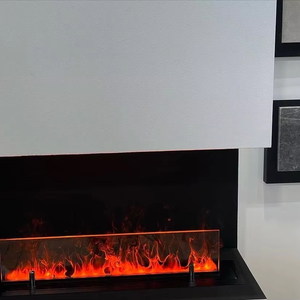Cheminée à eau électrique à flamme LED 3D moderne <span class=keywords><strong>d</strong></span>'intérieur meuble TV produits <span class=keywords><strong>les</strong></span> plus vendus pour la revente de cheminée à vapeur de bois - Product Image 1