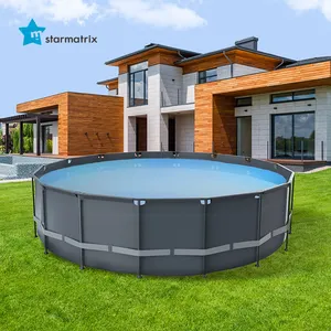 STARMATRIX OEM ve ODM kabul edilebilir metal yapı iskeletli yüzme havuzu piscinas estructurales çerçeve havuz tedarikçisi