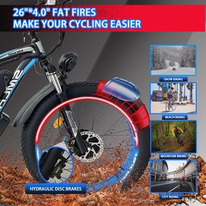 Batería de Litio para Bicicleta Eléctrica de 48V 1000W 2000W, 22.4ah 16Ah, para Bicicleta de Montaña, Nieve, Neumáticos Anchos, XDC600 B, Disponible en EE. UU. y la UE - Product Image 6