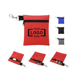 Accesorio Portátil para Lavar Pelotas de Golf con Bolsa con Cierre Novedoso y Clip Metálico para Guardar Objetos de Valor - Regalos de Año Nuevo - Product Image 1