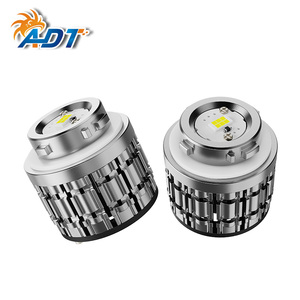 Feu Stop LED Voiture ADT Haute Puissance 40W, Puce 7035 LED Tout-en-un, Étanche, Double Couleur Jaune Blanc, Feu Antibrouillard LED Voiture - Product Image 3
