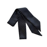 Écharpe fine et longue à pois imprimée style coréen pour femme, collection printemps-été, accessoire de cou élégant