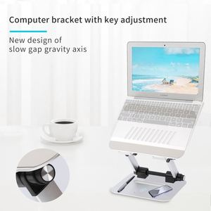 Newly <b>Adjustable</b> Height 180 Degree Rotating Aluminum Alloy Foldable <b>Laptop</b> <b>Stand</b> for Tablet PCs - Product Image 2