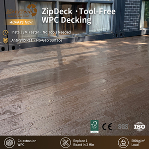 Proveedor Verificado, Tarima de <span class=keywords><strong>Madera</strong></span> Sólida con Protección UV de Grado Profesional, con Instalación Rápida para Piso de Pérgola Exterior - Product Image 1