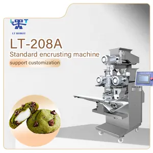 LT-208A 304 stainless steel automatic filled cookies making machine chocolate biscuit production line