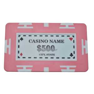 Placas personalizadas incrustadas laminadas de calidad de casino - Product Image 5