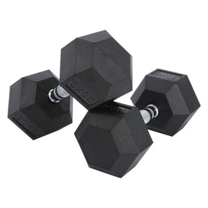 Équipement <span class=keywords><strong>de</strong></span> fitness pour hommes et femmes, haltères hexagonaux recouverts <span class=keywords><strong>de</strong></span> caoutchouc pour la musculation des bras en <span class=keywords><strong>salle</strong></span> <span class=keywords><strong>de</strong></span> <span class=keywords><strong>sport</strong></span>, tendance <span class=keywords><strong>de</strong></span> la musculation - Product Image 5