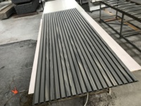 Matériaux de construction extérieurs en composite bois-plastique en gros, revêtement mural WPC solide résistant aux UV, panneaux d'ingénierie