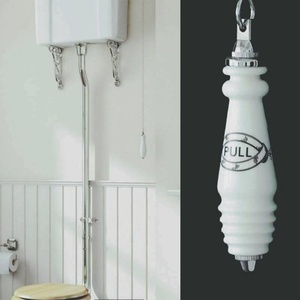 Chaîne de tirage pour toilettes à citerne haute traditionnelle, poignée de <span class=keywords><strong>chasse</strong></span> <span class=keywords><strong>d</strong></span>'<span class=keywords><strong>eau</strong></span> en céramique - Product Image 6