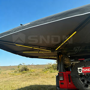 กั<span class=keywords><strong>น</strong></span>สาดแบบตั้งอิสระ SNDN 270 องศา สำหรับรถออฟโรด 4WD พร้อมไฟ LED แบบปีกค้างคาว  โครงอะลูมิเนียมกัน<span class=keywords><strong>น</strong></span>้ำ  แบบเดี่ยว/คู่ - Product Image 5