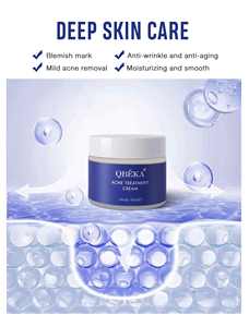 Crema QBEKA para el Tratamiento del Acné, Reafirmante, Elimina Cicatrices de Acné, Antienvejecimiento, Reduce el Enrojecimiento Facial, Mejora la Reducción de Poros, Crema Facial - Product Image 5