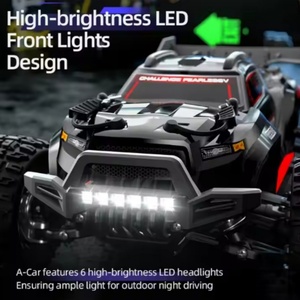 JJRC C8810 Voiture RC électrique 4x4 haute vitesse à balais de charbon, échelle 1:18, en métal, pour drift, pour adultes, 4 canaux, télécommande 80M+, chargeur - Product Image 6