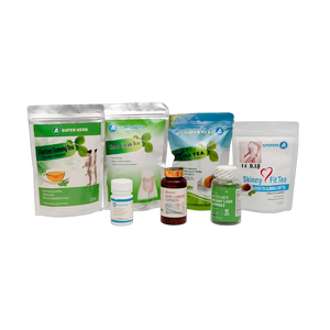 Thé aux herbes pour la digestion après les repas, personnalisable par l'usine, <span class=keywords><strong>nettoyage</strong></span> du côlon, goût sucré, vert, 18 sachets en feuille, pour femmes et hommes - Product Image 3