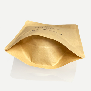 Custom Printed Kraft Paper Zipper Bag Eco Friendly Stand up <b>pouch</b> for Natural Skincare Products - Product Image 6