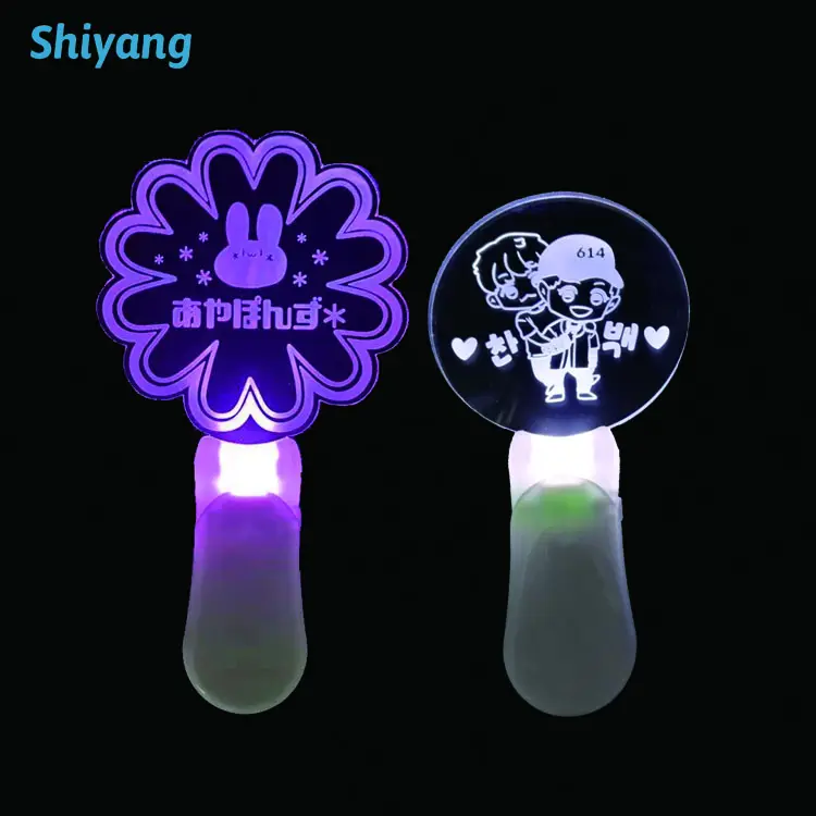Led Party Light Sticks Party Supplies Wedding Gift Glowing Customized LOGO LED Light Stick