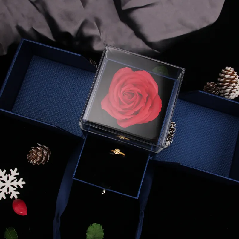 Fabricante Caja de papel Caja de regalo Diseño magnético Papel Caja de embalaje de regalo de lujo