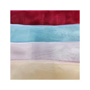 100% Polyester Kristal Organza Stof Glans Organza