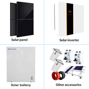 Sistema Solar Fuera de la Red con Paneles Premium y MPPT Híbrido de 3Kw, 5Kw, 10Kw, 15Kw y 25Kw, Precio de Fábrica Smsenergy - Product Image 2
