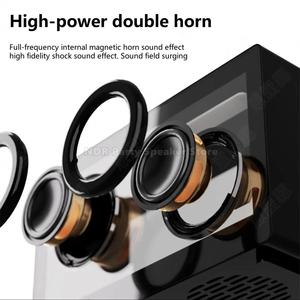 M9 trong suốt RGB LED ánh sáng BT 5.1 Loa âm nhạc rảnh tay di động bên Bass Hifi không dây Bluetooth loa <span class=keywords><strong>TF</strong></span> Máy nghe nhạc thẻ - Product Image 4