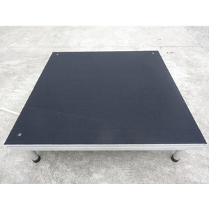 Quick setup stable <b>stage</b> aluminum outdoor performance four legs <b>stage</b> - Product Image 1