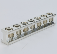 Barre neutre à 12 positions homologuée UL KS KSLUG-T7-350-I cULus, 6-14 AWG
