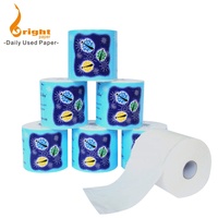 Papier toilette personnalisé avec logo amusant, marque de papier toilette, pâte à papier vierge