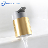 Gold Aluminum 24mm 28mm Pump Sprayer With Plastic Clip Left Right Lock Treatment for Bottles Water Jars for Packing