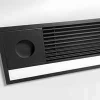 Grille de ventilation linéaire réglable en aluminium pour plafond, diffuseur d'air, fente lumineuse pour CVC, bureau, centre commercial, hôpital